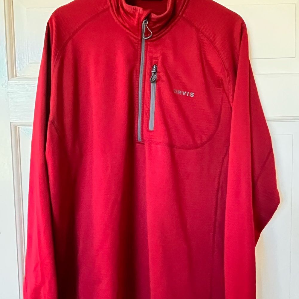 Orvis Men's Vibrant Red Performance Jacket